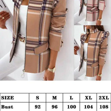 Long Sleeve Printed Coat - Viva Vista Store