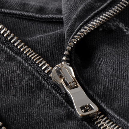 Denim jacket black denim jacket - Viva Vista Store