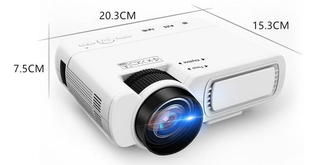 Sorps 2021 manufacturers new mini household projector LED projector wholesale domestic and foreign e-commerce cross-borders - Viva Vista Store