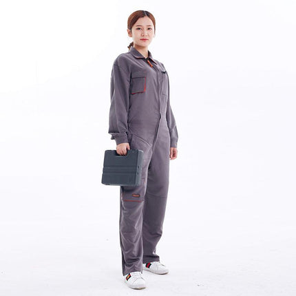 Auto 4S shop custom one-piece suit men's tooling uniform labor insurance auto repair mechanic repair dust-proof suit one-piece work clothes suit - Viva Vista Store