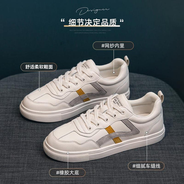 Net red white shoes female 2021 summer new fashion Korean version of the students flat shoes simple display feet small breathable women's shoes - Viva Vista Store