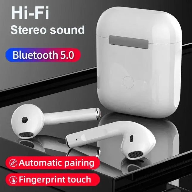 Original i12 tws Stereo Wireless 5.0 Bluetooth Earphone Earbuds Headset With Charging Box For iPhone Android Xiaomi smartphones - Viva Vista Store