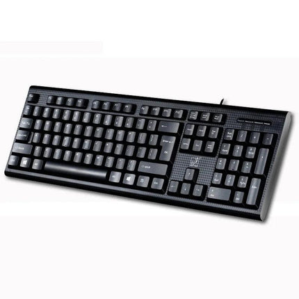 Zhuiguangbao Q9 Single Keyboard USB Square Mouth Business Office Home PS/2 round Hole Wired Desktop Computer Keyboard - Viva Vista Store