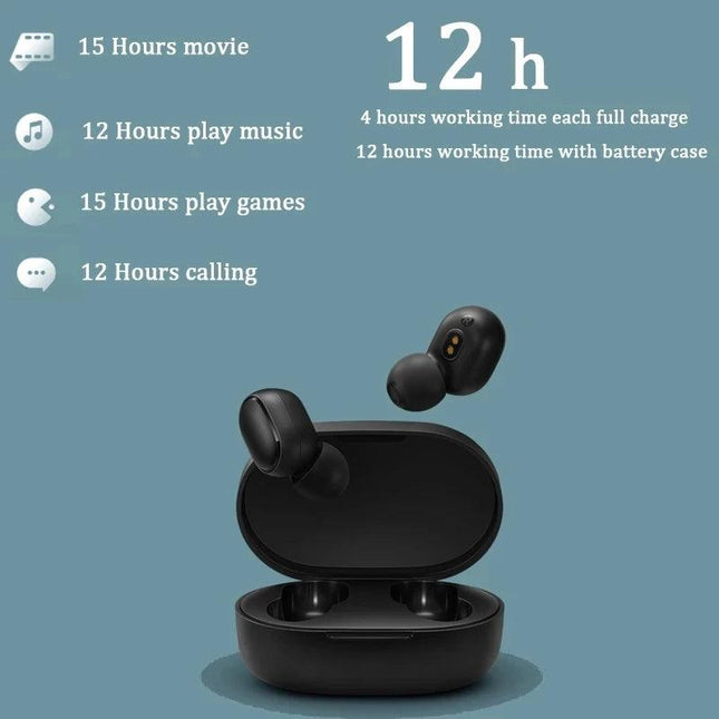 Xiaomi Redmi Airdots s Original Xiaomi Airdots 2 with Bluetooth 5.0 for Gaming Headset Wireless Earbuds with Mic Voice Control - Viva Vista Store