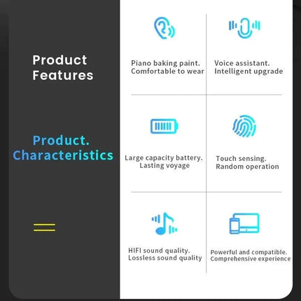 Original i12 tws Stereo Wireless 5.0 Bluetooth Earphone Earbuds Headset With Charging Box For iPhone Android Xiaomi smartphones - Viva Vista Store