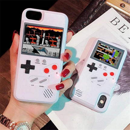 Playable Gameboy Case For iPhone 12 Mini 11 Pro Max XR X XS Max SE 2020 6 S 7 8 Plus Cases Retro Game Console Cover - Viva Vista Store