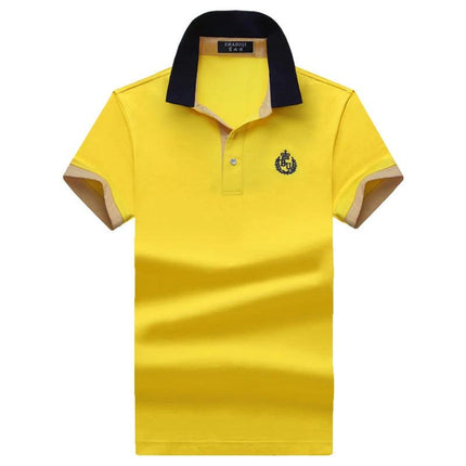 SHABIQI Classic Brand Men shirt Men Polo Shirt Men Short Sleeve Polos Shirt T Designer Polo Shirt Plus Size 6XL 7XL 8XL 9XL 10X - Viva Vista Store