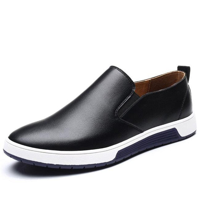 Men's Leather Dress Sneakers - Viva Vista Store