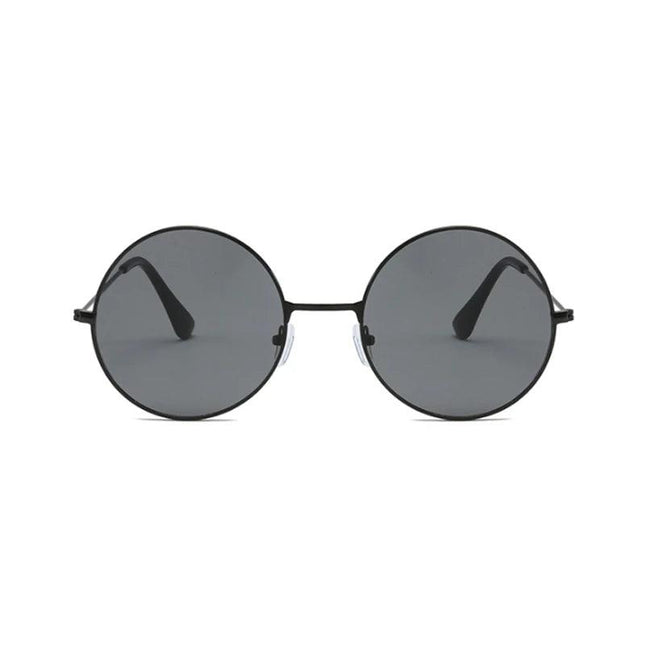 Vintage Small Round Sunglasses Women Brand Designer Sunglasses Female Alloy Colorful Mirror Retro Black Circle Oculos De Sol - Viva Vista Store