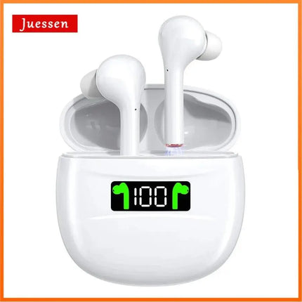 TWS Wireless Earphones Bluetooth 5.0 Headphones IPX7 Waterproof Earbuds LED Display HD Stereo Built-in Mic for Xiaomi iPhone - Viva Vista Store