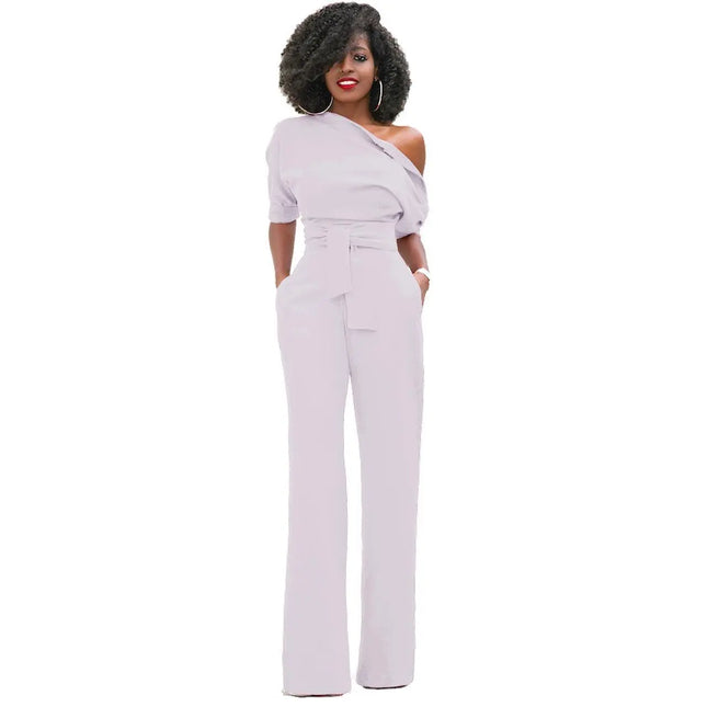 Women's Asymmetrical One-Piece Jumpsuits - Viva Vista Store
