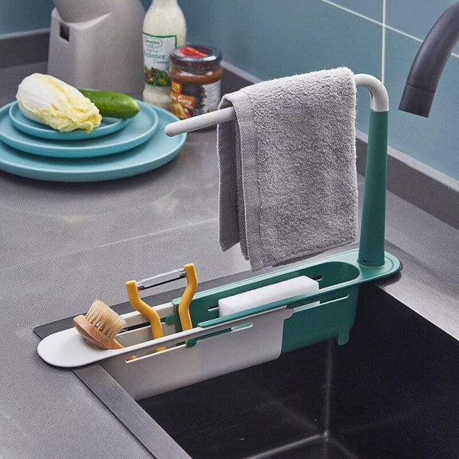 Telescopic Sink Holder Rack - Viva Vista Store