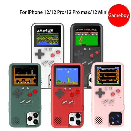Playable Gameboy Case For iPhone 12 Mini 11 Pro Max XR X XS Max SE 2020 6 S 7 8 Plus Cases Retro Game Console Cover - Viva Vista Store