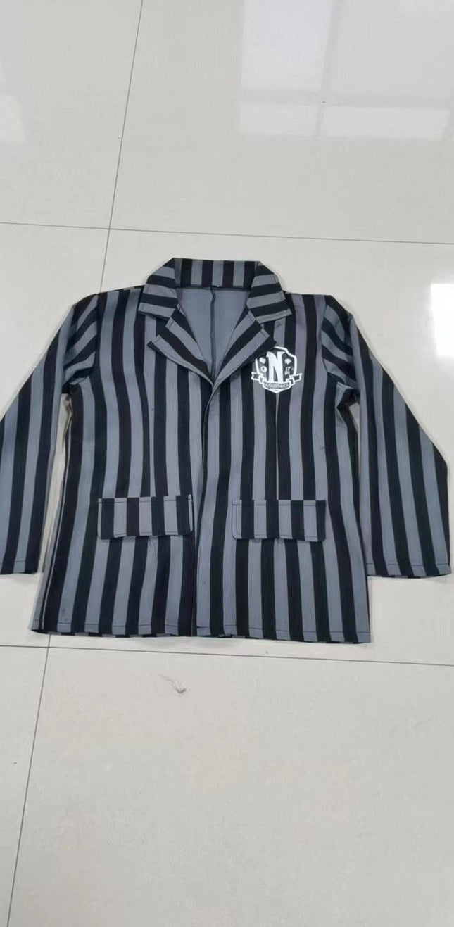 TV series Addams family Wednesday heroine suit school uniform - Viva Vista Store