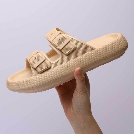 Women's summer cross-border eva sandals and slippers for couples outdoors and indoors stepping on shit feeling foreign trade sandals - Viva Vista Store