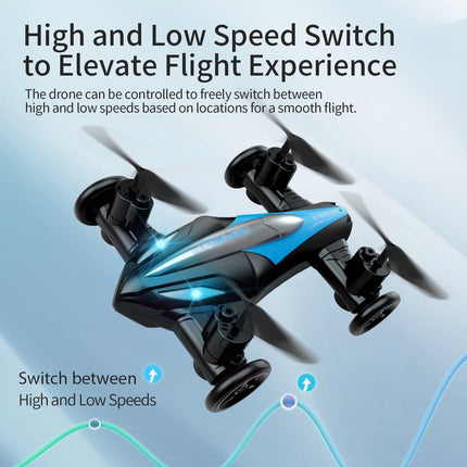 Cross-border Amazon remote control drone toy stunt landing air dual-use four-axis aircraft can be set to take off - Viva Vista Store