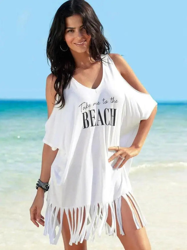 Take Me To The Beach Kaftan - Viva Vista Store