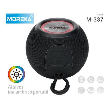 Bocina  Moreka M-337, Bluetooth, TF Card, Radio FM, USB - Viva Vista Store