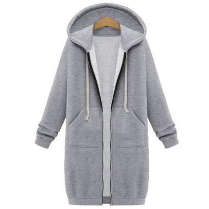 Campera Otoño Invierno Mujer Sudadera Con Capucha Chaqueta Chamarra Casaca - Viva Vista Store
